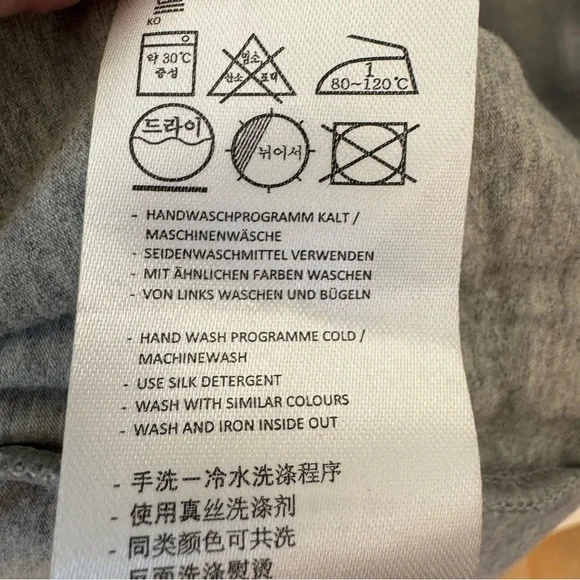 DOROTHEE SCHUMACHER Grey Satin Jersey Sleeveless Top Size 3/Medium - Picture 12 of 14